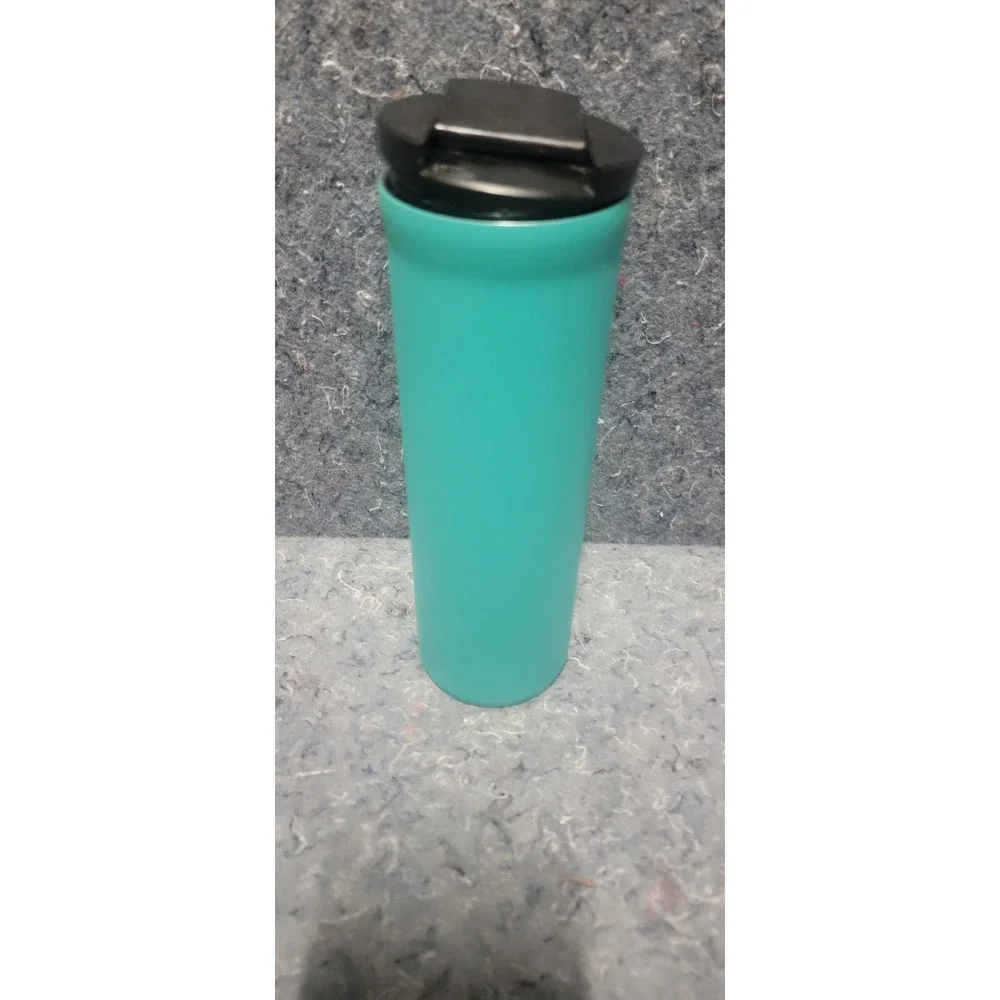 Starbucks 2017 Aqua Blue Vacuum Insulated Tumbler Tall 16oz‎
